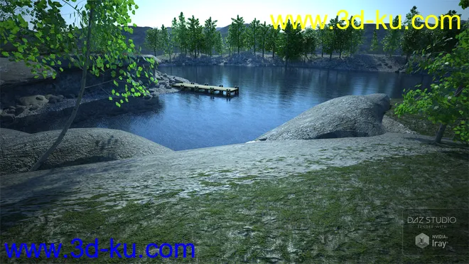 Lake Serene for End of the Tracks模型的图片6