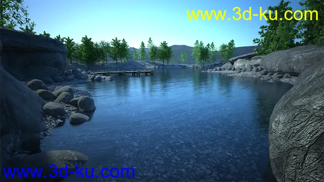 Lake Serene for End of the Tracks模型的图片7