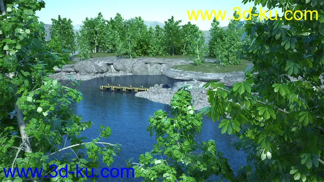 Lake Serene for End of the Tracks模型的图片8