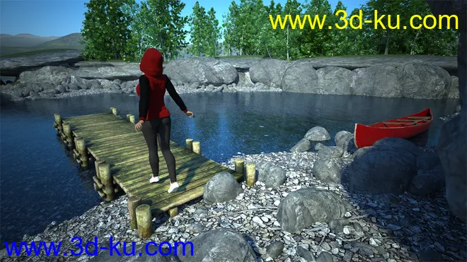 Lake Serene for End of the Tracks模型的图片11