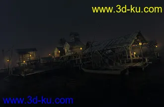 3D打印模型Lake Village的图片