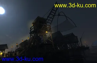 3D打印模型Lake Village的图片