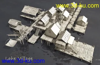 3D打印模型Lake Village的图片