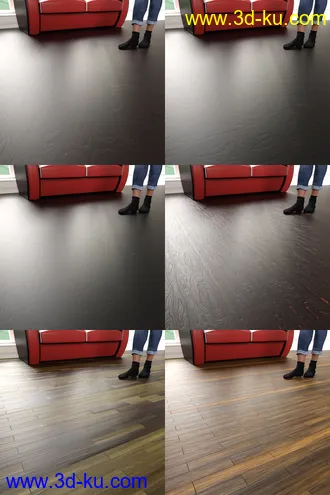 3D打印模型Laminated Wood Floors Iray Shaders的图片