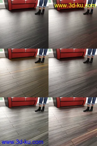 3D打印模型Laminated Wood Floors Iray Shaders的图片