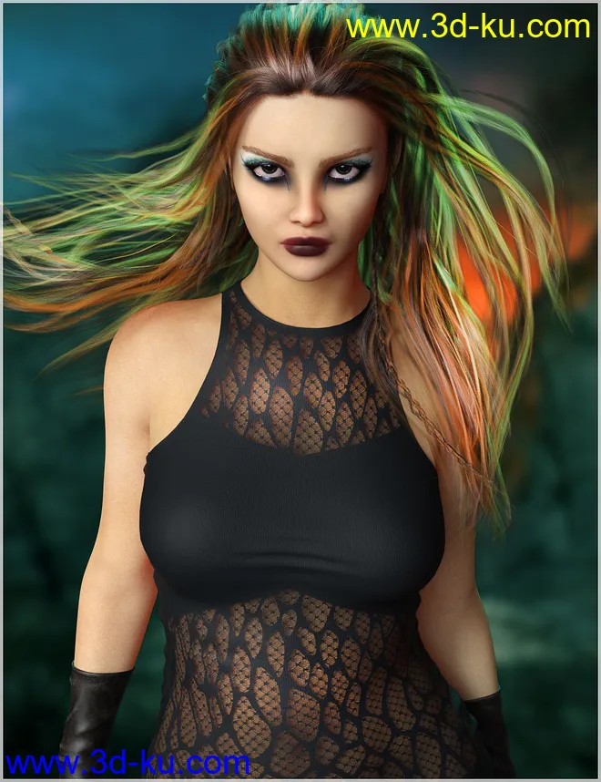 Lana For Genesis 8 Female(s)模型的图片2