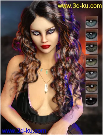 3D打印模型Lana For Genesis 8 Female(s)的图片