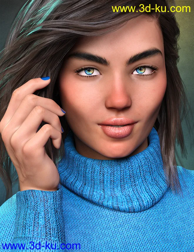 Landri for Genesis 8 Female模型的图片1