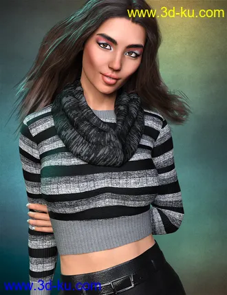 3D打印模型Landri for Genesis 8 Female的图片