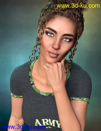 3D打印模型Landri for Genesis 8 Female的图片