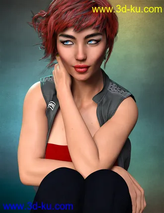 3D打印模型Landri for Genesis 8 Female的图片