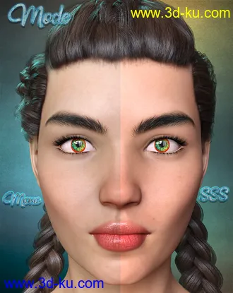 3D打印模型Landri for Genesis 8 Female的图片