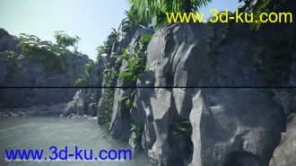3D打印模型Layered Grunge Iray Shaders的图片