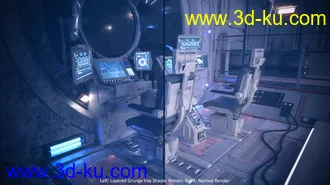 3D打印模型Layered Grunge Iray Shaders的图片