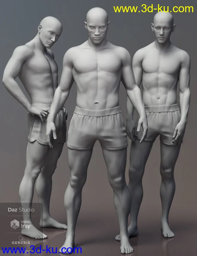 Leading Male Morph Collection 2 for Genesis 8 Male(s)模型的图片1