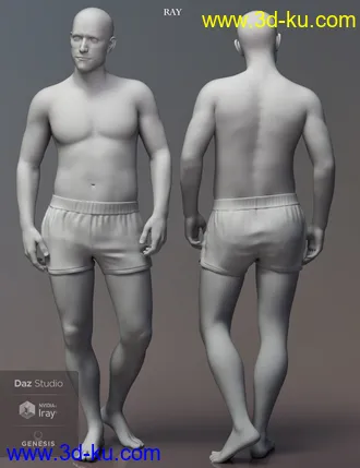 3D打印模型Leading Male Morph Collection 2 for Genesis 8 Male(s)的图片