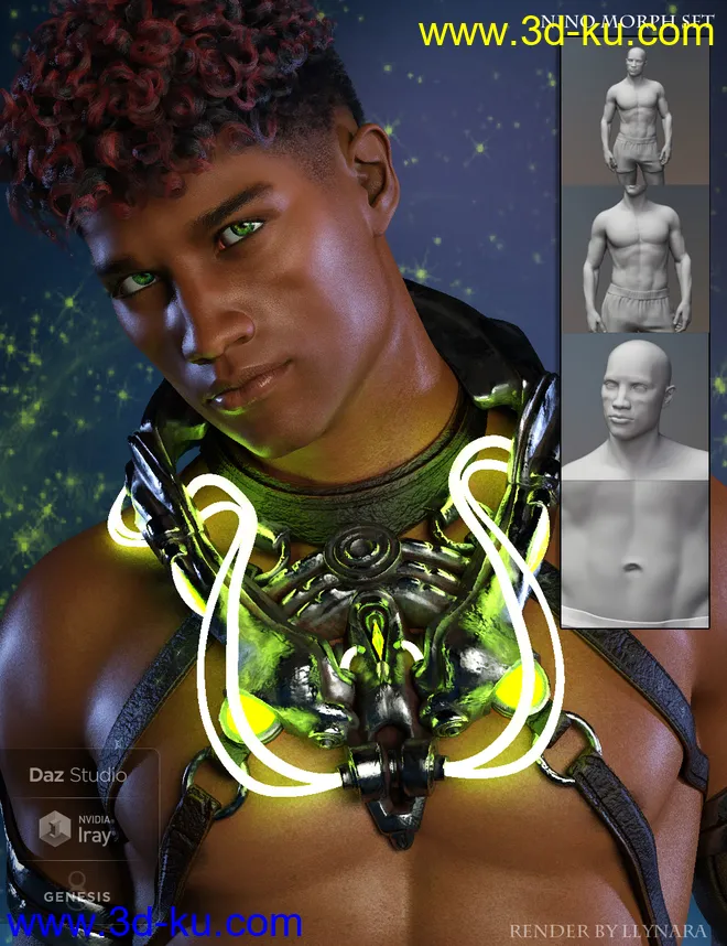 Leading Male Morph Collection 2 for Genesis 8 Male(s)模型的图片7