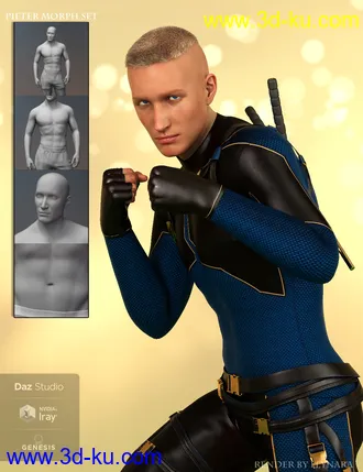 3D打印模型Leading Male Morph Collection 2 for Genesis 8 Male(s)的图片