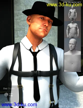 3D打印模型Leading Male Morph Collection 2 for Genesis 8 Male(s)的图片