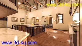 3D打印模型Lencino Kitchen Space的图片