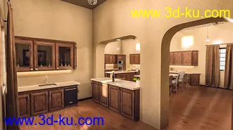3D打印模型Lencino Kitchen Space的图片
