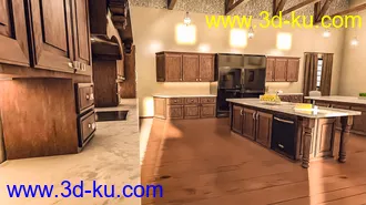 3D打印模型Lencino Kitchen Space的图片