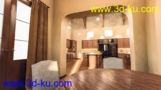 3D打印模型Lencino Kitchen Space的图片
