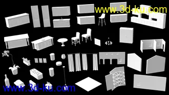 3D打印模型Lencino Kitchen Space的图片
