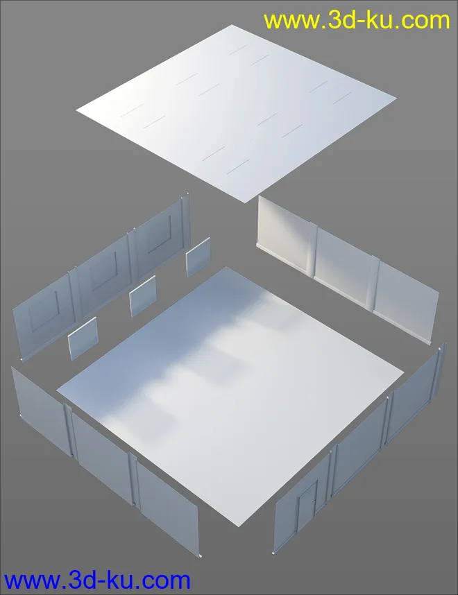 Library Study Room模型的图片6