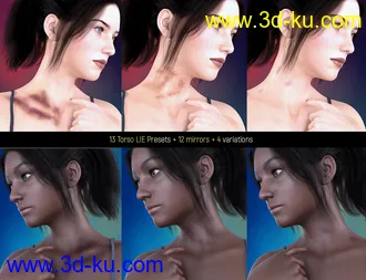 3D打印模型LIE Body Bruises for Genesis 3 and 8 Female(s)的图片