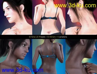 3D打印模型LIE Body Bruises for Genesis 3 and 8 Female(s)的图片
