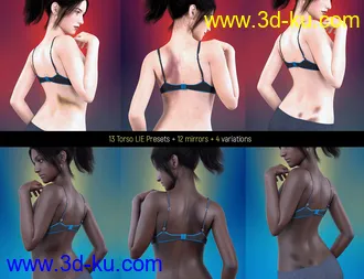 3D打印模型LIE Body Bruises for Genesis 3 and 8 Female(s)的图片