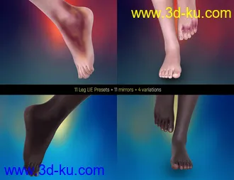 3D打印模型LIE Body Bruises for Genesis 3 and 8 Female(s)的图片