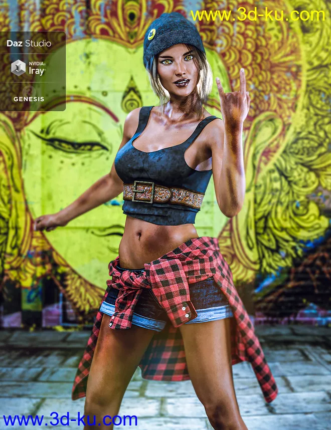 LIE Body Bruises for Genesis 3 and 8 Female(s)模型的图片19