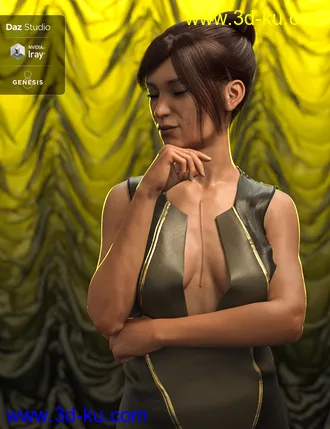 3D打印模型LIE Body Scars for Genesis 3 & 8 Female(s)的图片