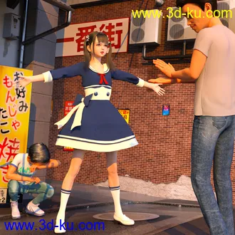 3D打印模型Lin Character for Genesis 8 Female的图片