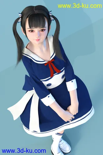 3D打印模型Lin Character for Genesis 8 Female的图片