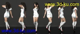 3D打印模型Livilla HD For Genesis 8 Female的图片