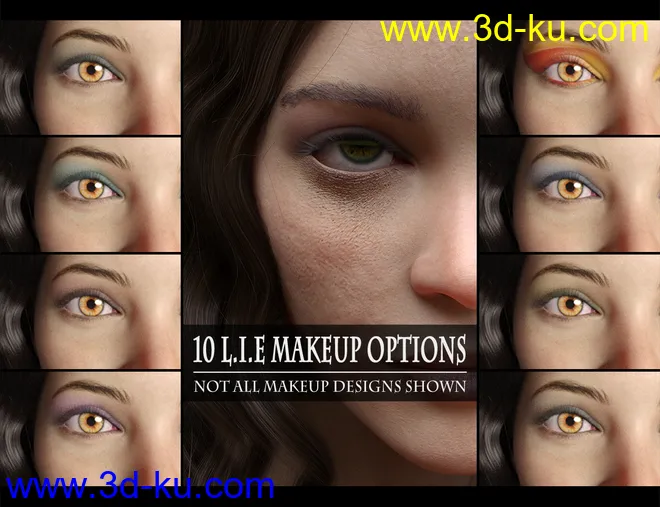 Livilla HD For Genesis 8 Female模型的图片14