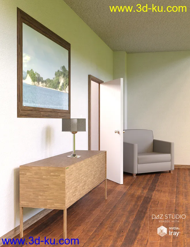 Living Room Scene模型的图片4
