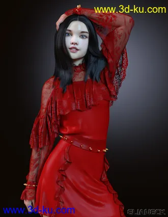 3D打印模型Lolo for Genesis 8 Female的图片