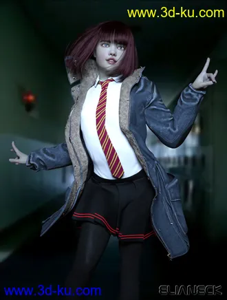 3D打印模型Lolo for Genesis 8 Female的图片