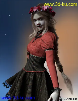 3D打印模型Lolo for Genesis 8 Female的图片