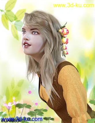 3D打印模型Lolo for Genesis 8 Female的图片