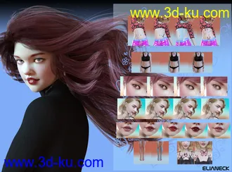 Lolo for Genesis 8 Female模型的图片20