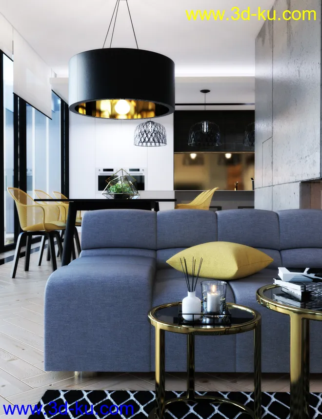 Luxury Apartment模型的图片1
