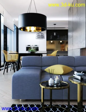 3D打印模型Luxury Apartment的图片