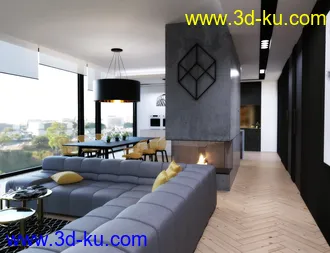 3D打印模型Luxury Apartment的图片