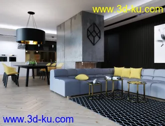 3D打印模型Luxury Apartment的图片