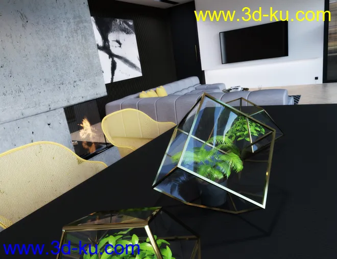 Luxury Apartment模型的图片6